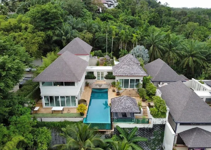 Epic Mountain View 3 Bedroom Pool Villa 2 Mins To The Layan Beach