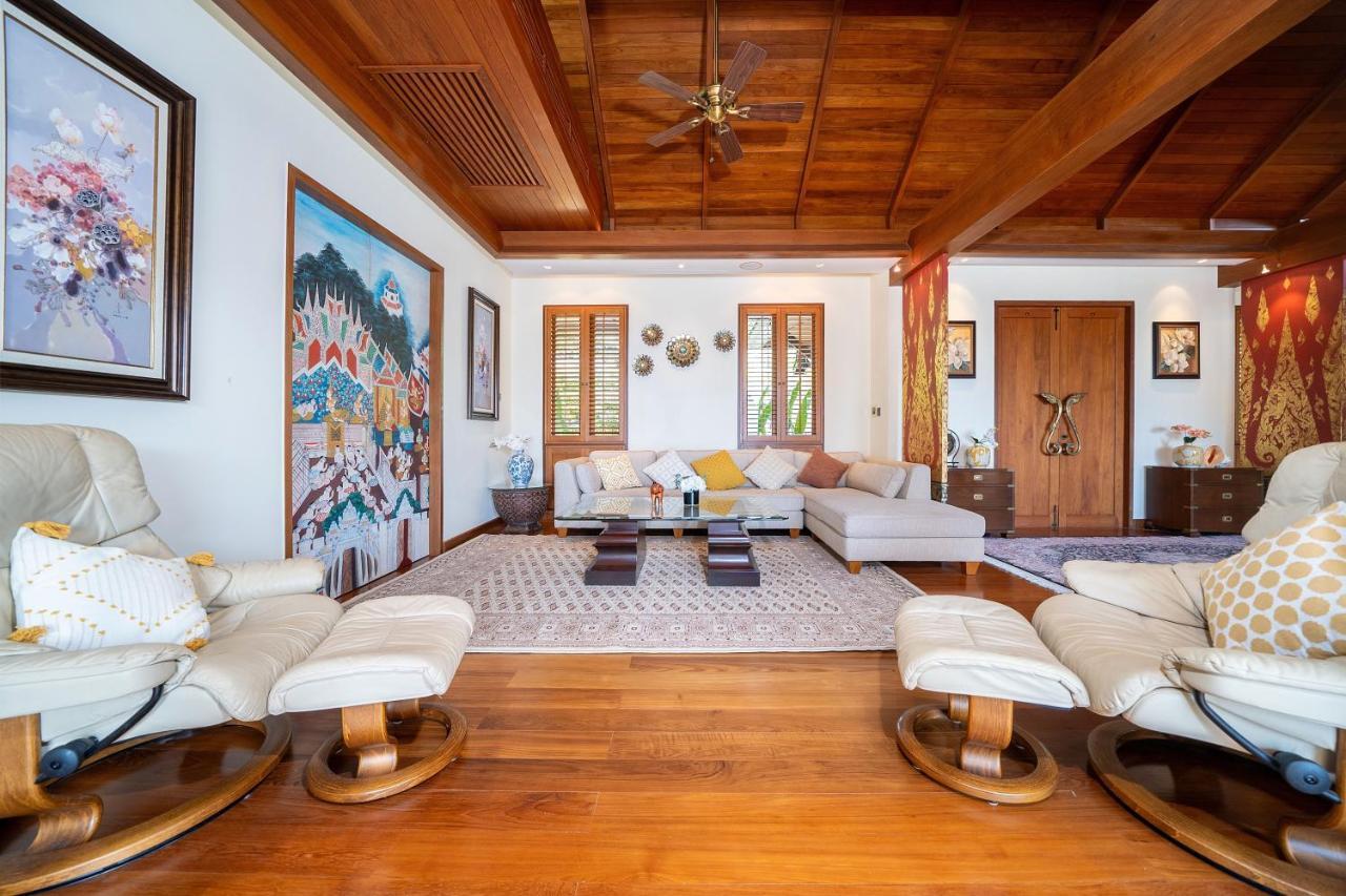 Seaview 5br Pool Apsara, Free Breakfast And Full Service, 5 Min Walk To Villa *
