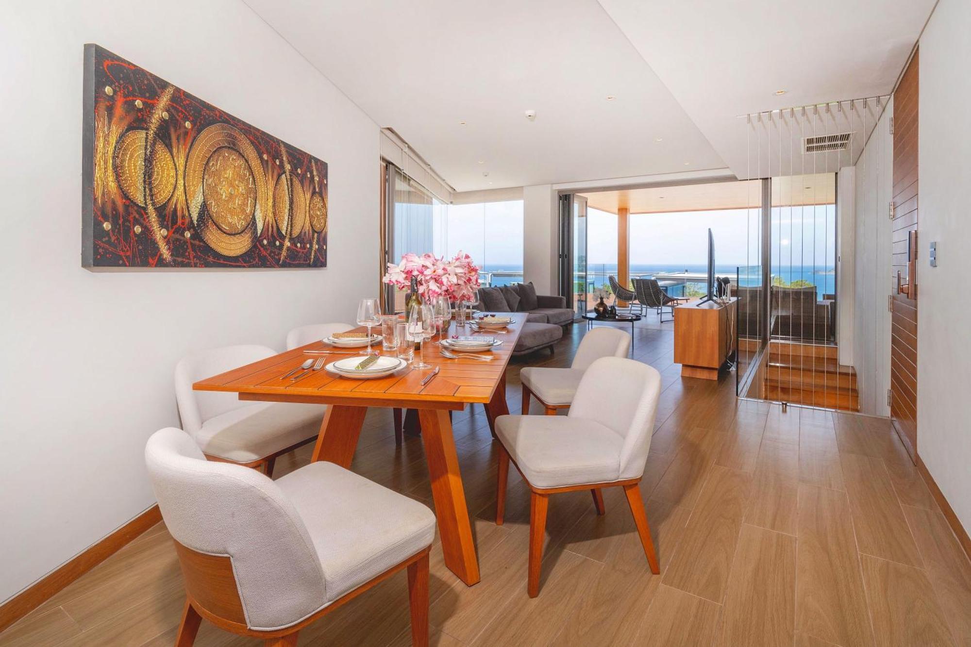 Apartment Luxury Ocean View 2br 82 In Bluepoint Residence, Near And Paradise Patong