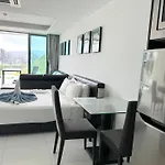 Sea View Studio With Private Terrace & Pool