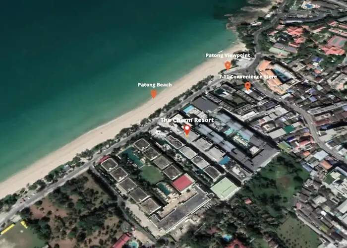 ✪✪✪✪✪ Patong Beachfront Studio Rooftop Pool Skybar