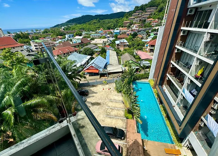 Sea View Studio At Chic Condo, Karon Beach