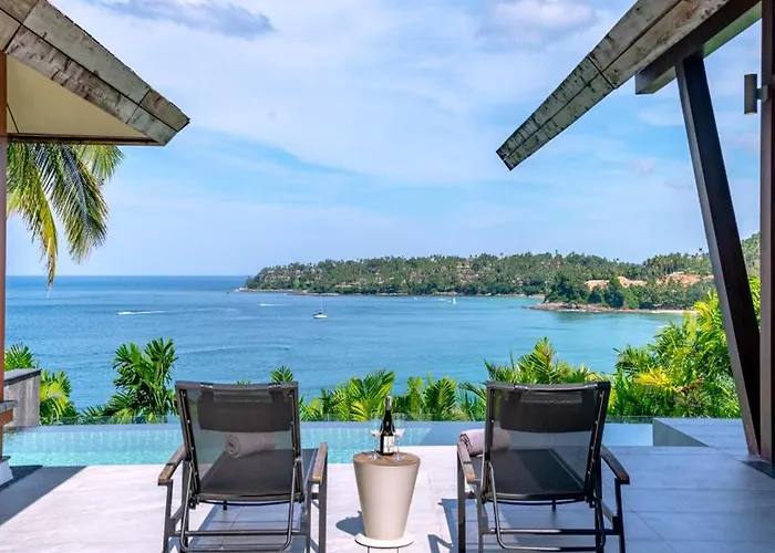 Surin Beach Oceanfront Villa With Ocean And Beach Views