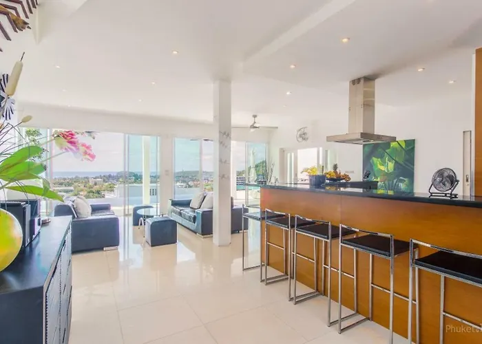 Villa Ginborn 5 Bedroom Pool Villa With Sea View In Kata Beach
