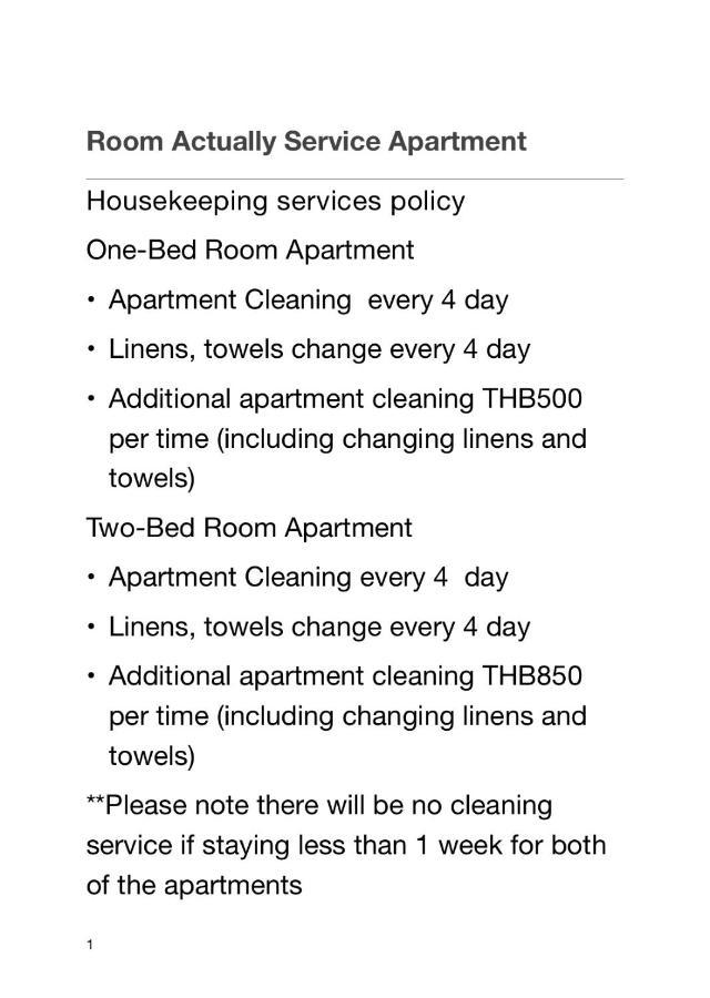 Actually Service Apartment *