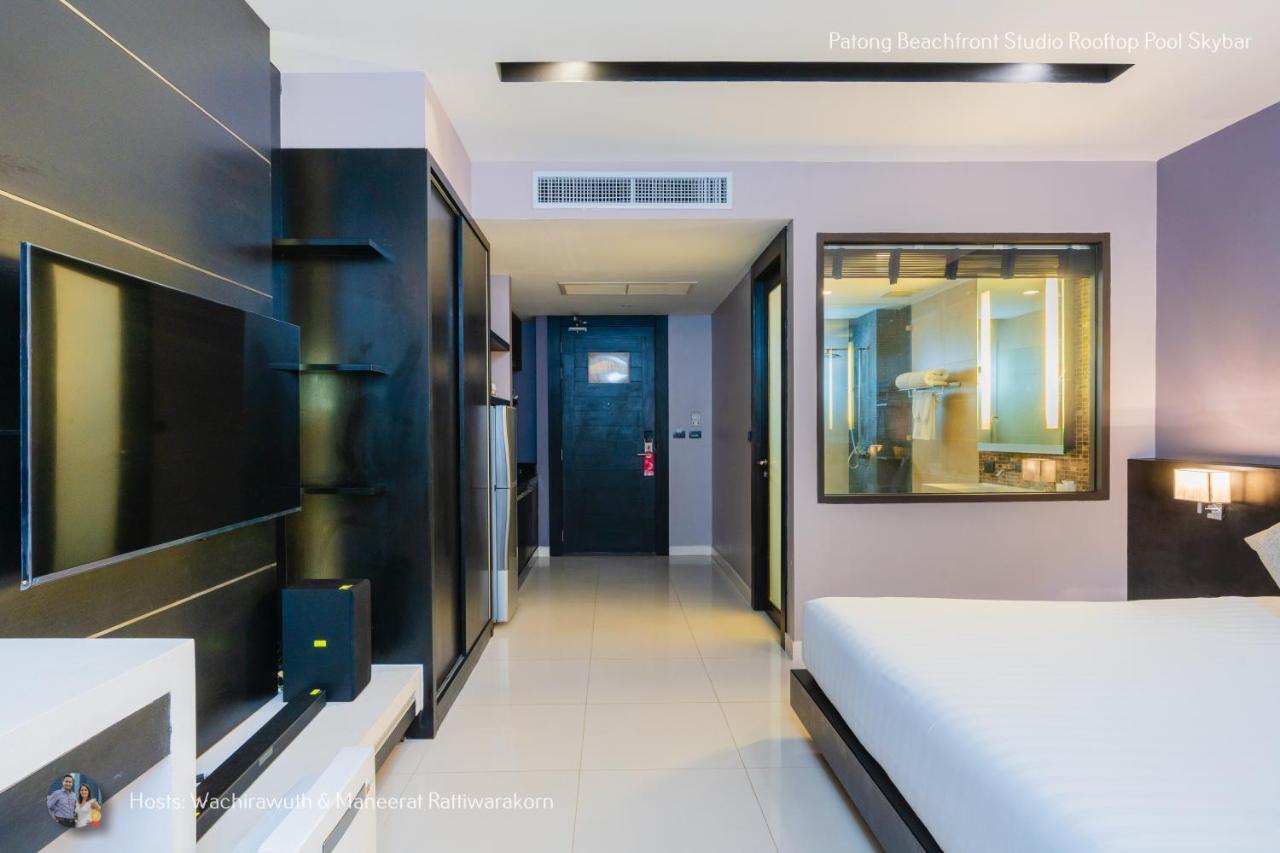 ✪✪✪✪✪ Beachfront Rooftop Pool Skybar Apartment