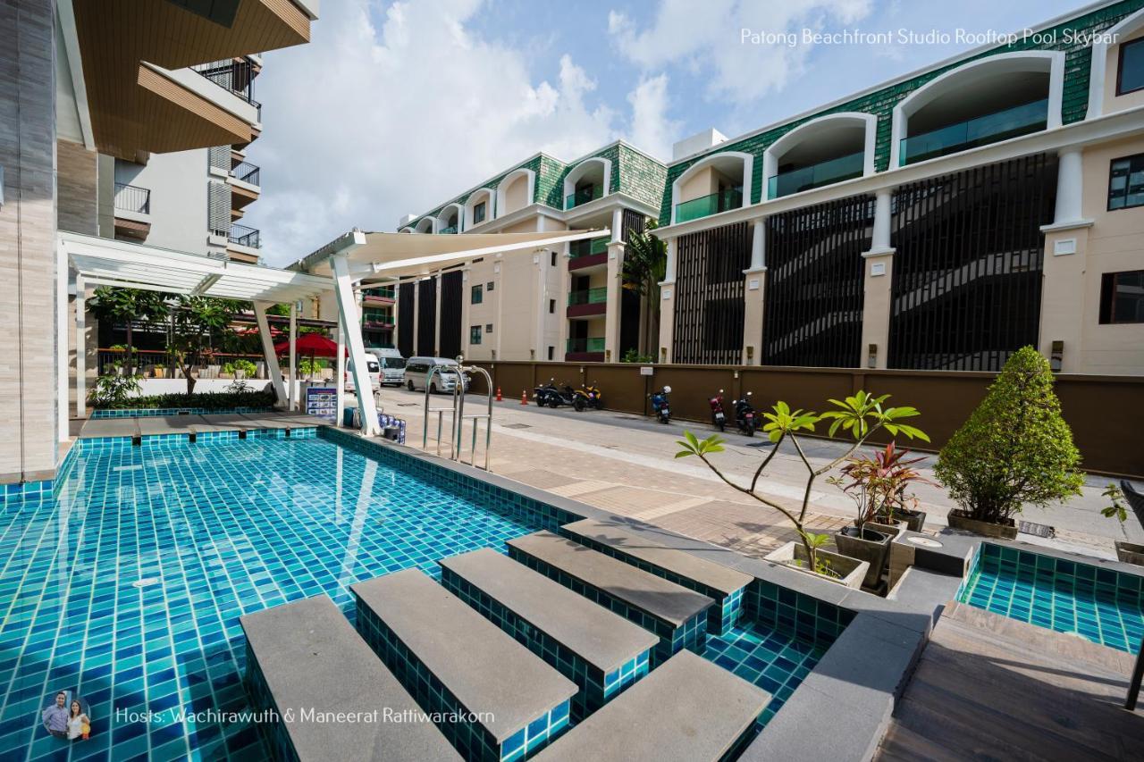 ✪✪✪✪✪ Beachfront Rooftop Pool Skybar Apartment Patong