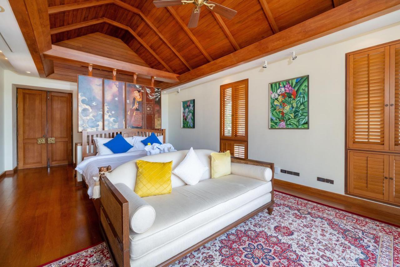 Seaview 5br Pool Apsara, Free Breakfast And Full Service, 5 Min Walk To