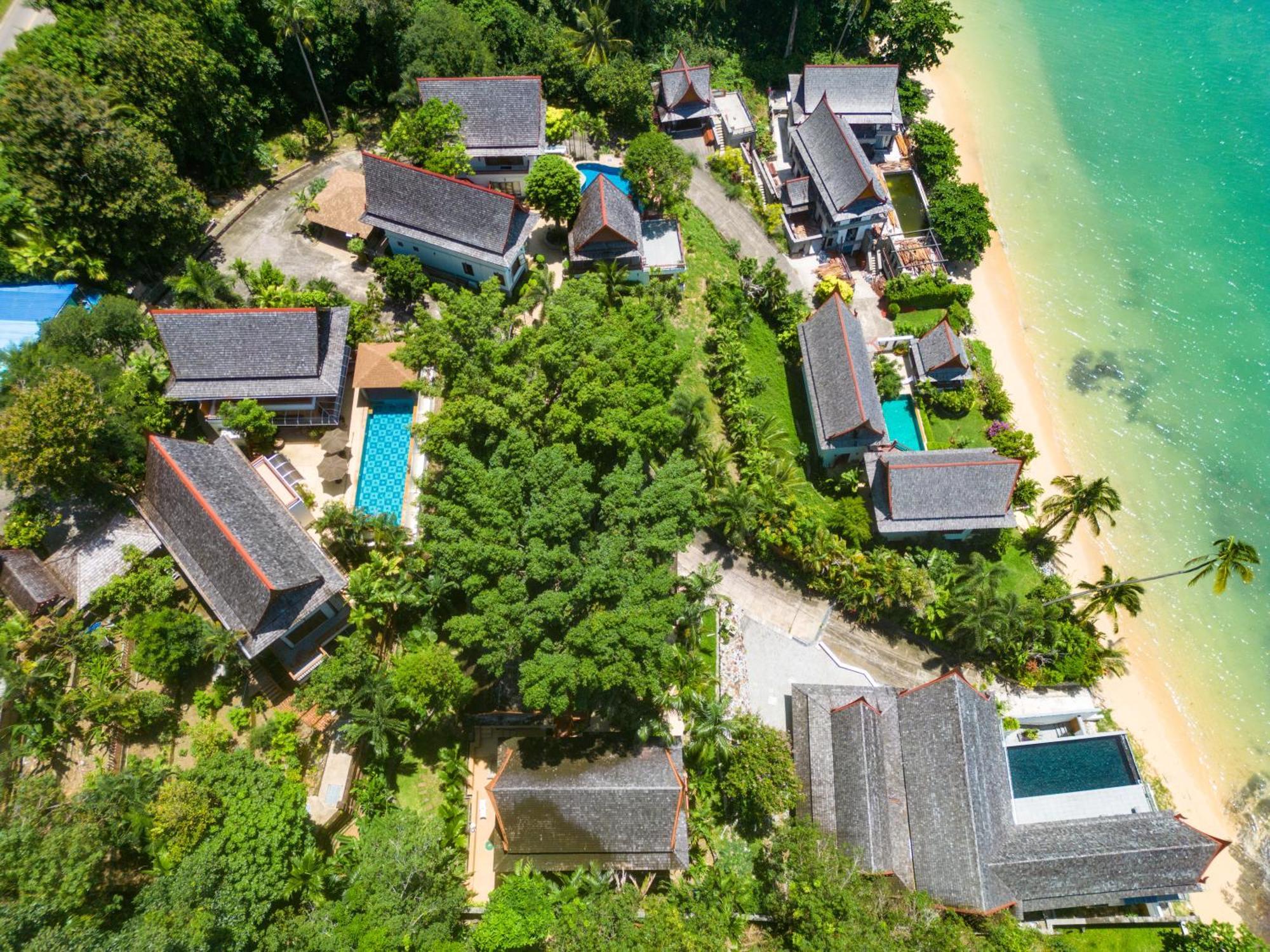 悬崖别墅 无边海景 直达海滩 五卧泰式独栋私人泳池别墅 超漂亮日出 * Phuket