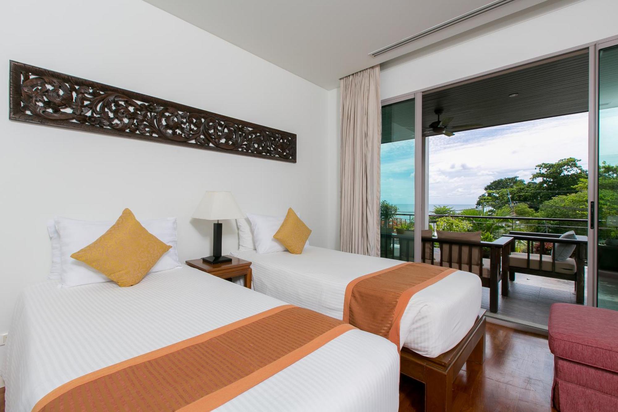 Gardens Penthouse Sea View 4c Near Noi Apartment