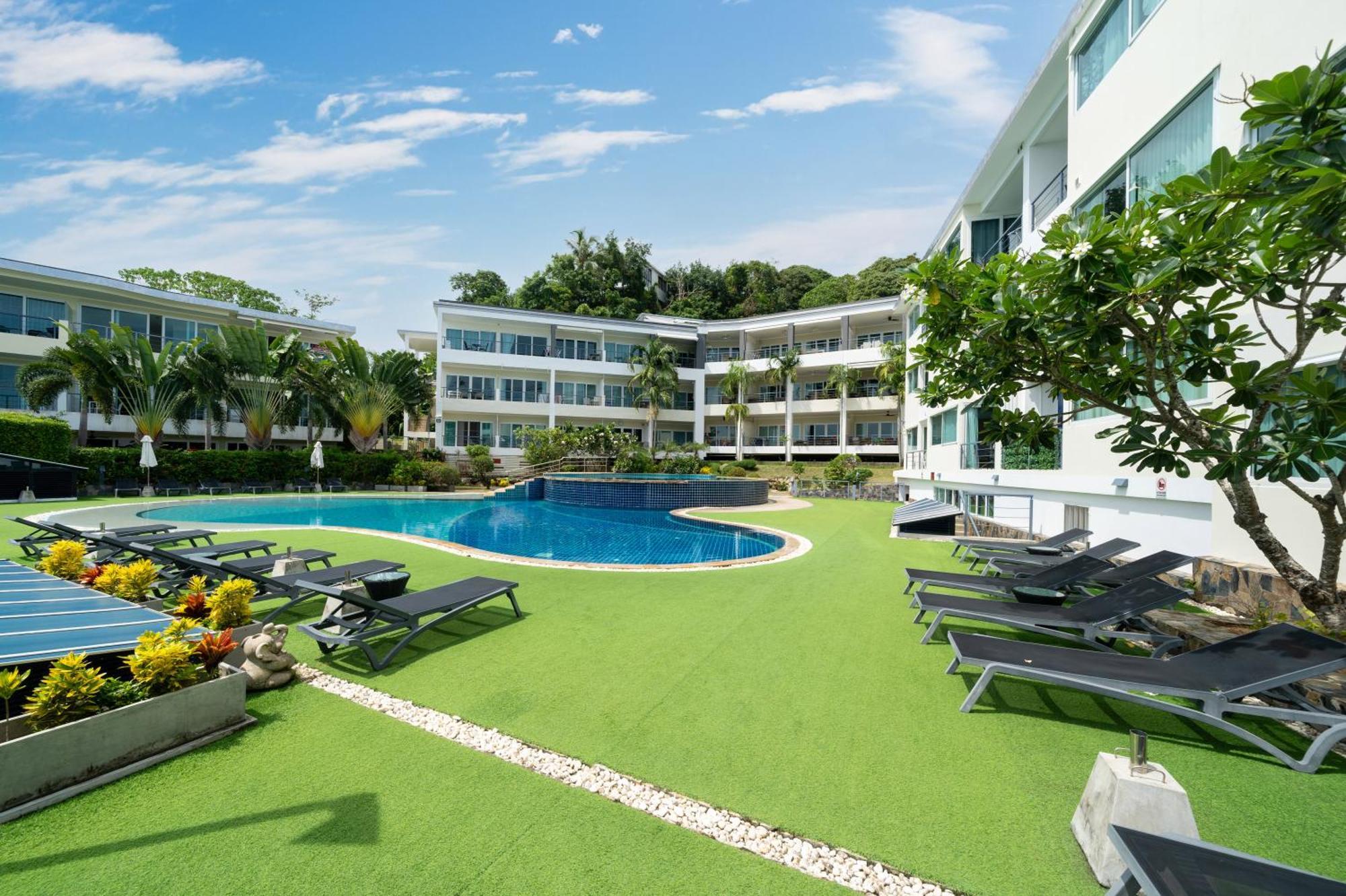 Sea View E106 With Pool Access In Karon Butterfly * Ban Karon