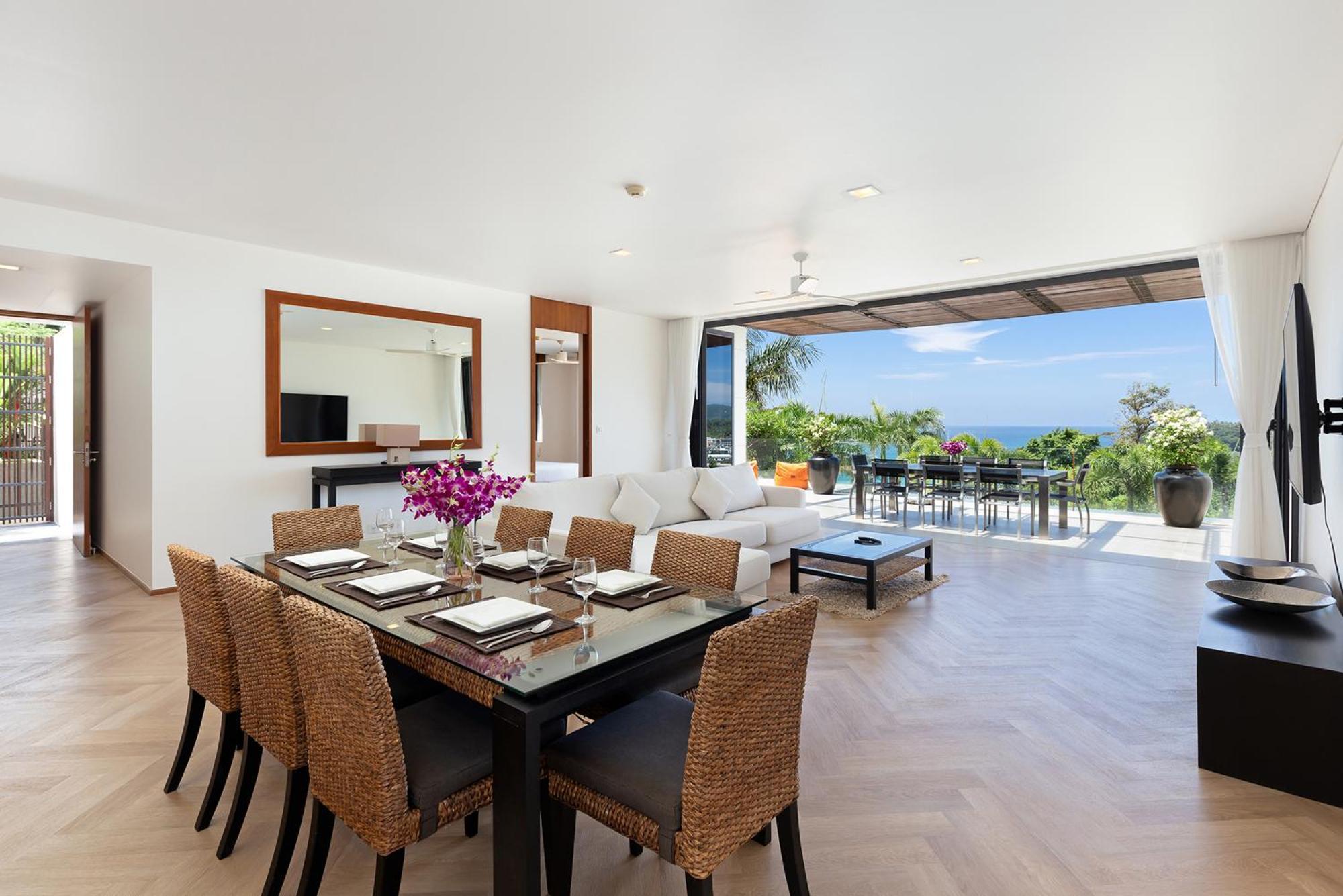 Apartment 2br Luxury Residence, Scenic View, 5min To Beach, The Heights C3 Kata Beach (Phuket)
