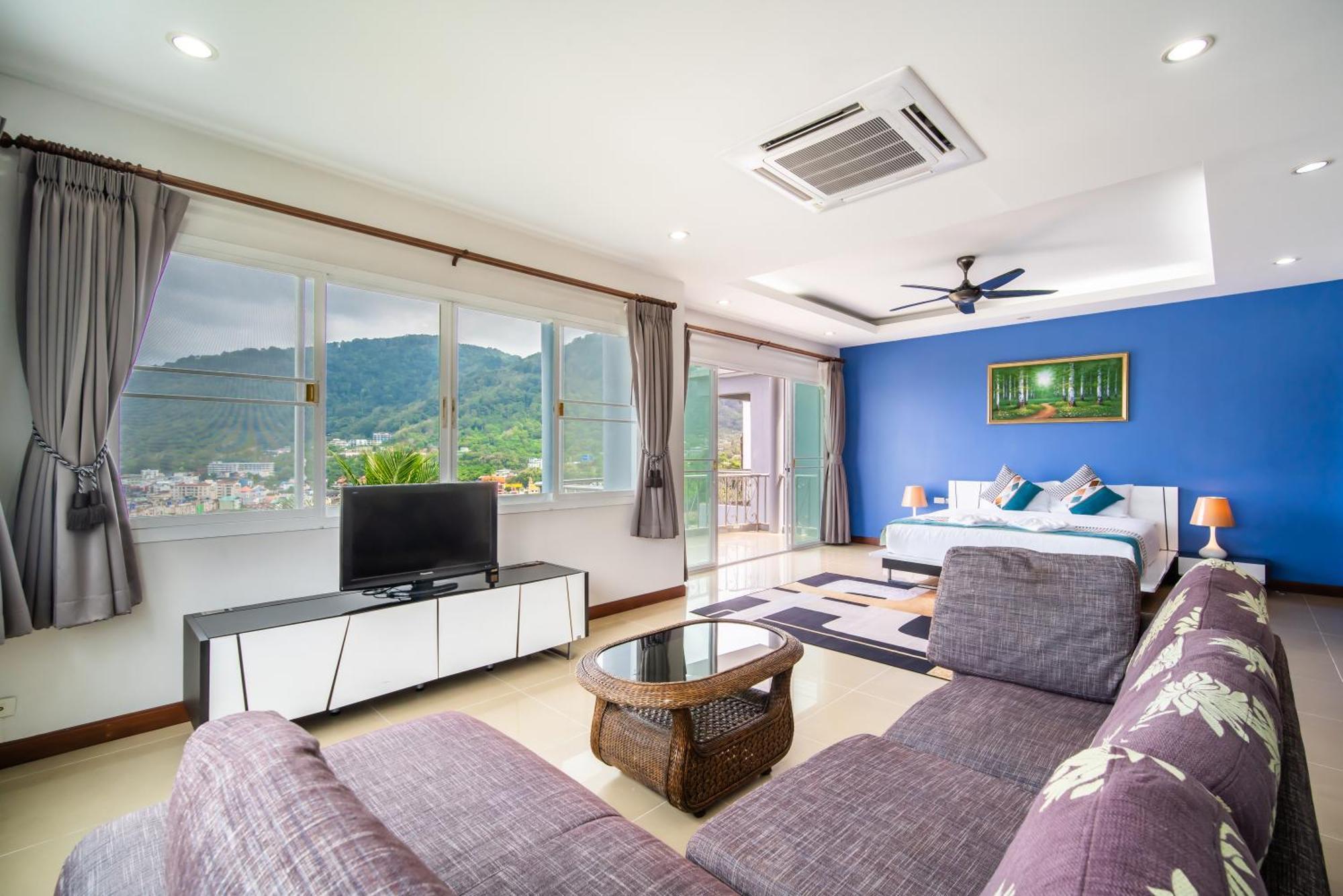 Villa3 四卧海景泳池别墅 近班赞海鲜市场 中英泰三语服务 * Patong