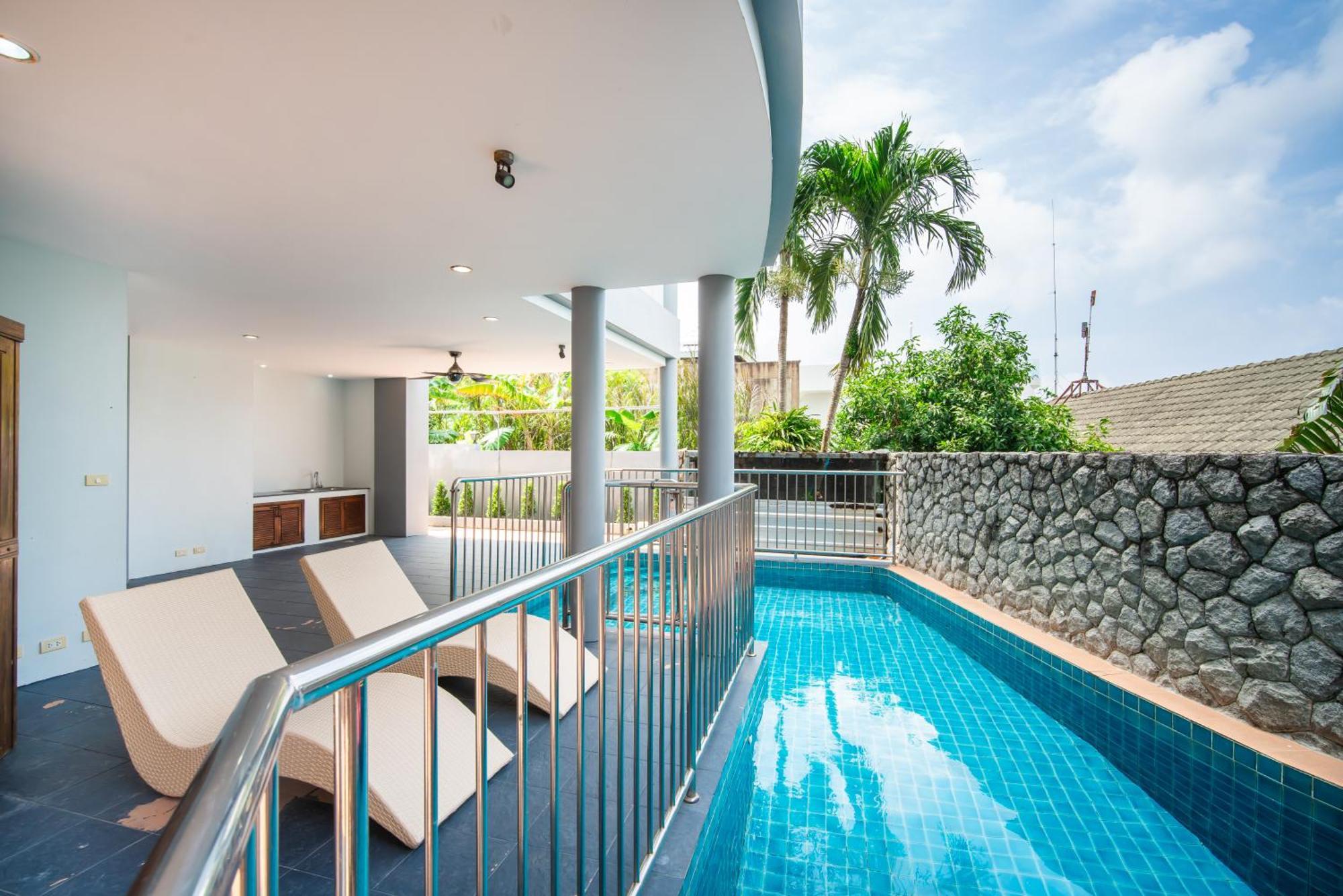Villa3 四卧海景泳池别墅 近班赞海鲜市场 中英泰三语服务 Villa *