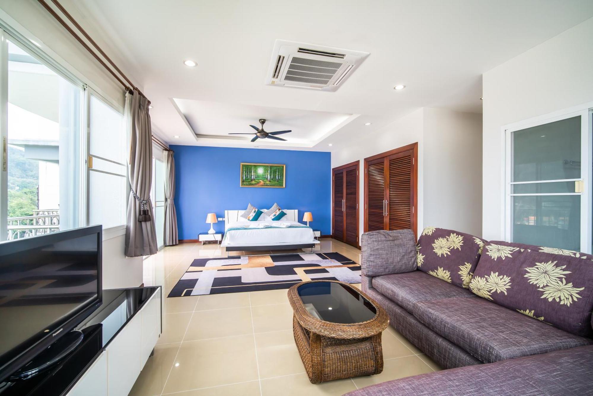 Villa3 四卧海景泳池别墅 近班赞海鲜市场 中英泰三语服务 Patong
