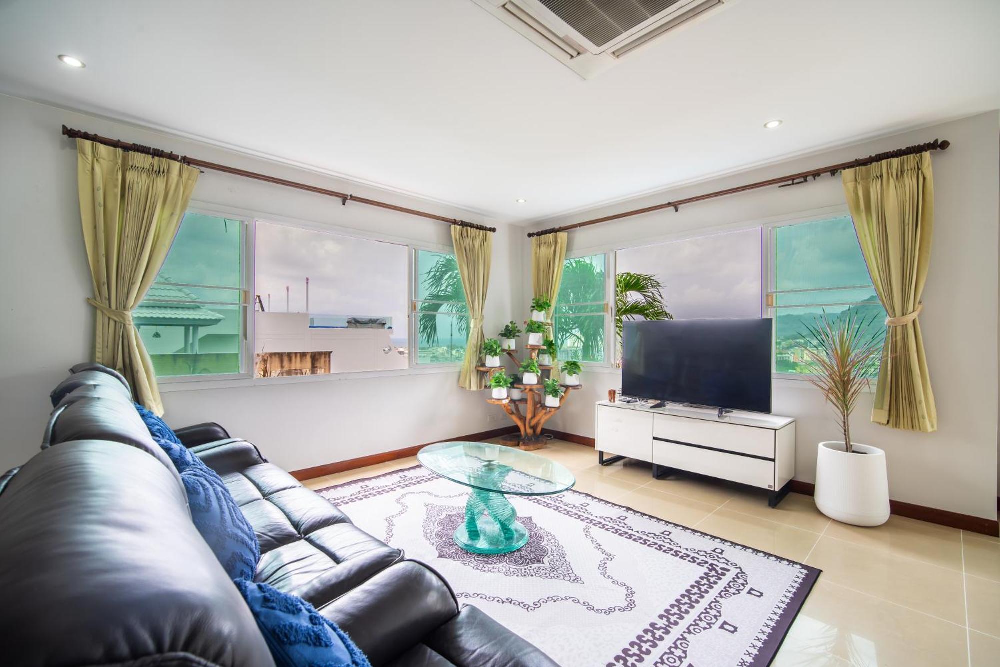 Villa3 四卧海景泳池别墅 近班赞海鲜市场 中英泰三语服务 * Patong