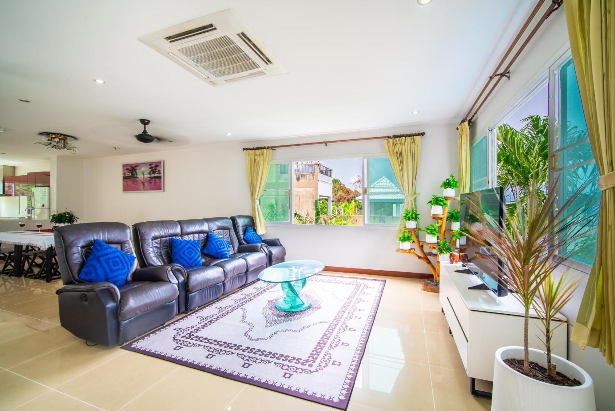 Villa3 四卧海景泳池别墅 近班赞海鲜市场 中英泰三语服务 * Patong