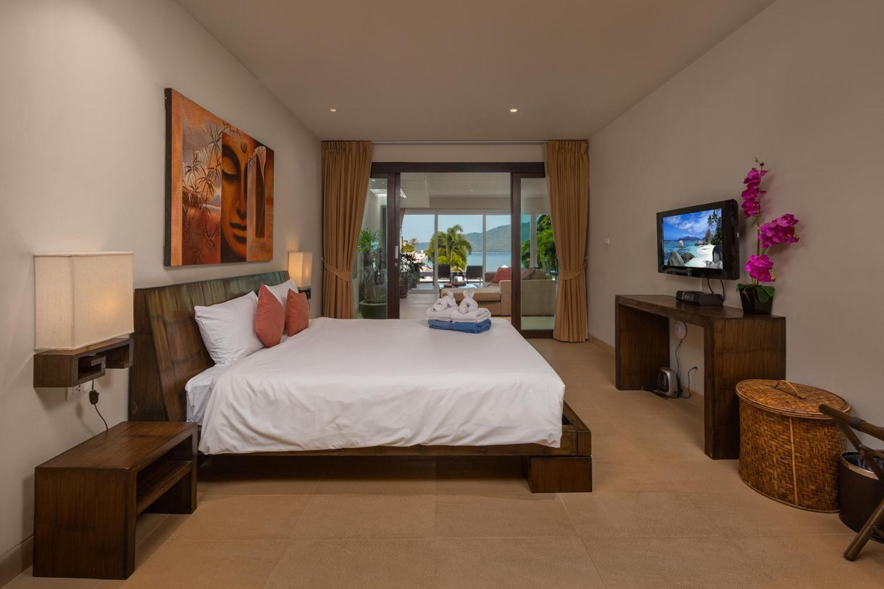Holiday home Beni | Direct Ocean View Luxury In 5 Star Facility | Beachfront Rawai