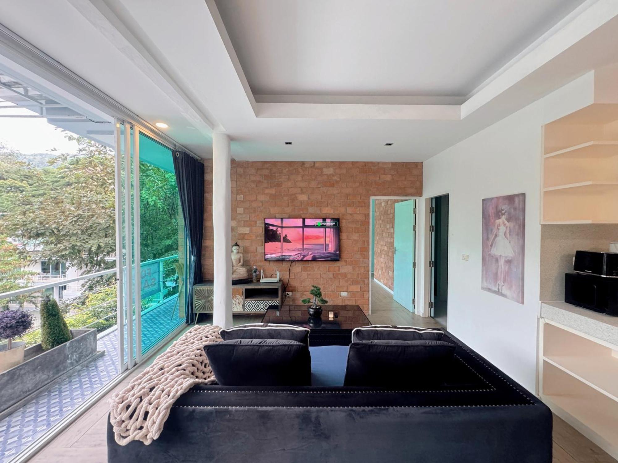 Peaceful Bliss In 81sqm Floor In Apartment Kamala Beach