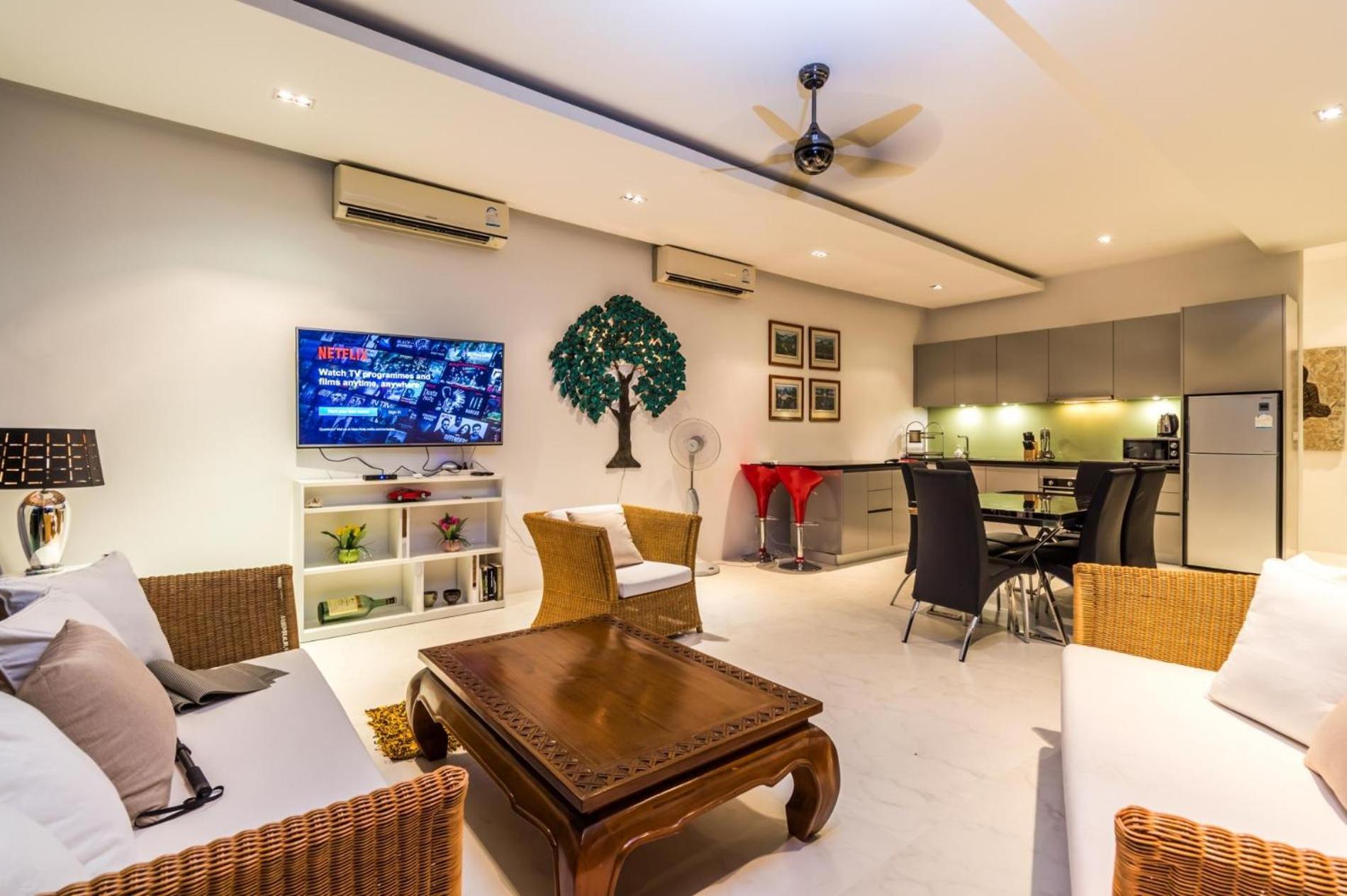 Kamala Sea View -private Pool, Jacuzzi, Maid Villa *
