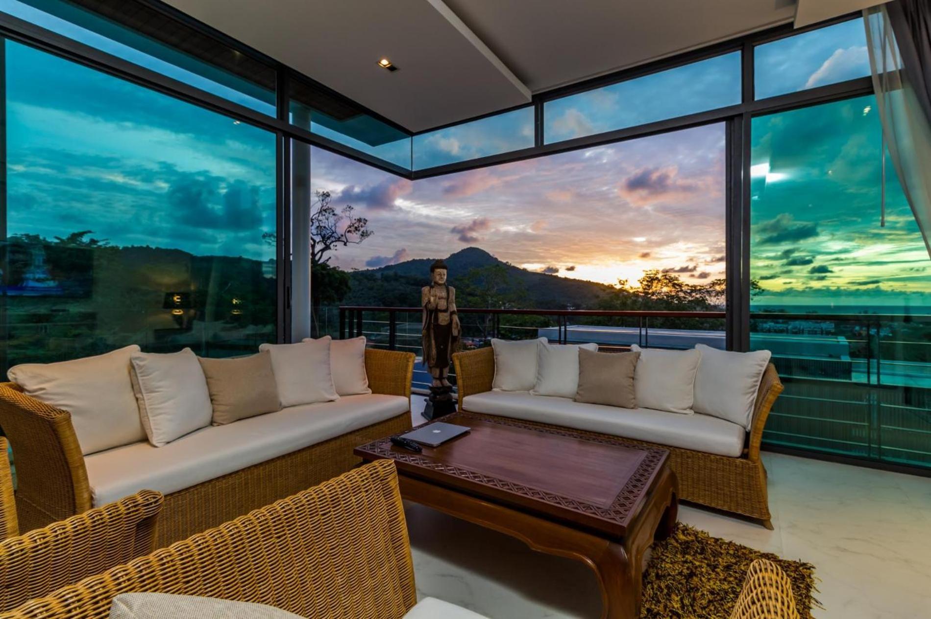 Kamala Sea View -private Pool, Jacuzzi, Maid * Kamala Beach
