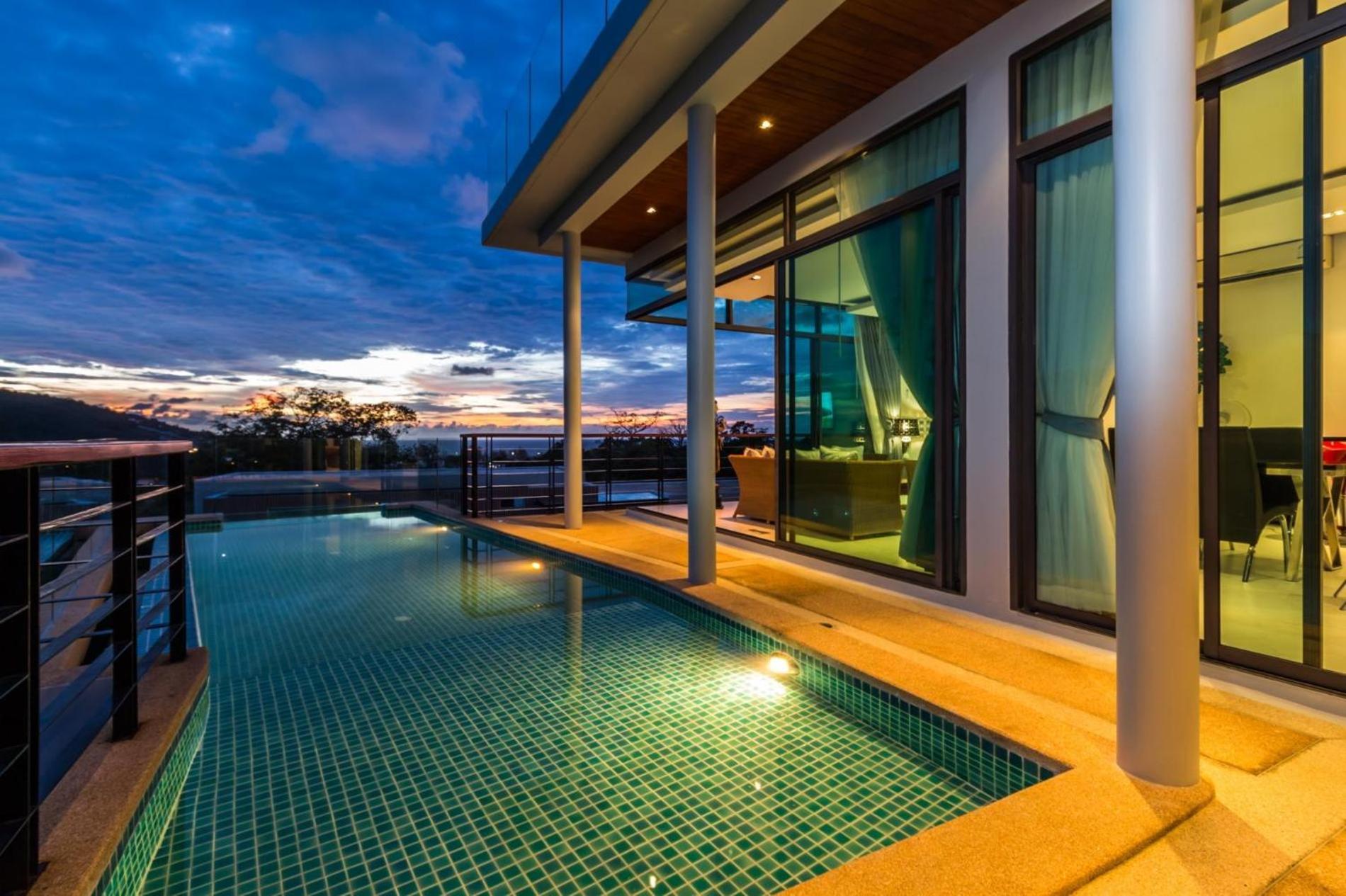 Kamala Sea View -private Pool, Jacuzzi, Maid *
