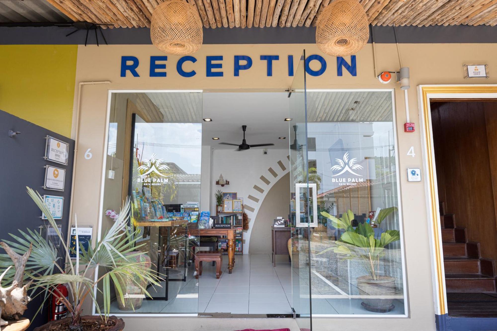 Resort Blue Palm