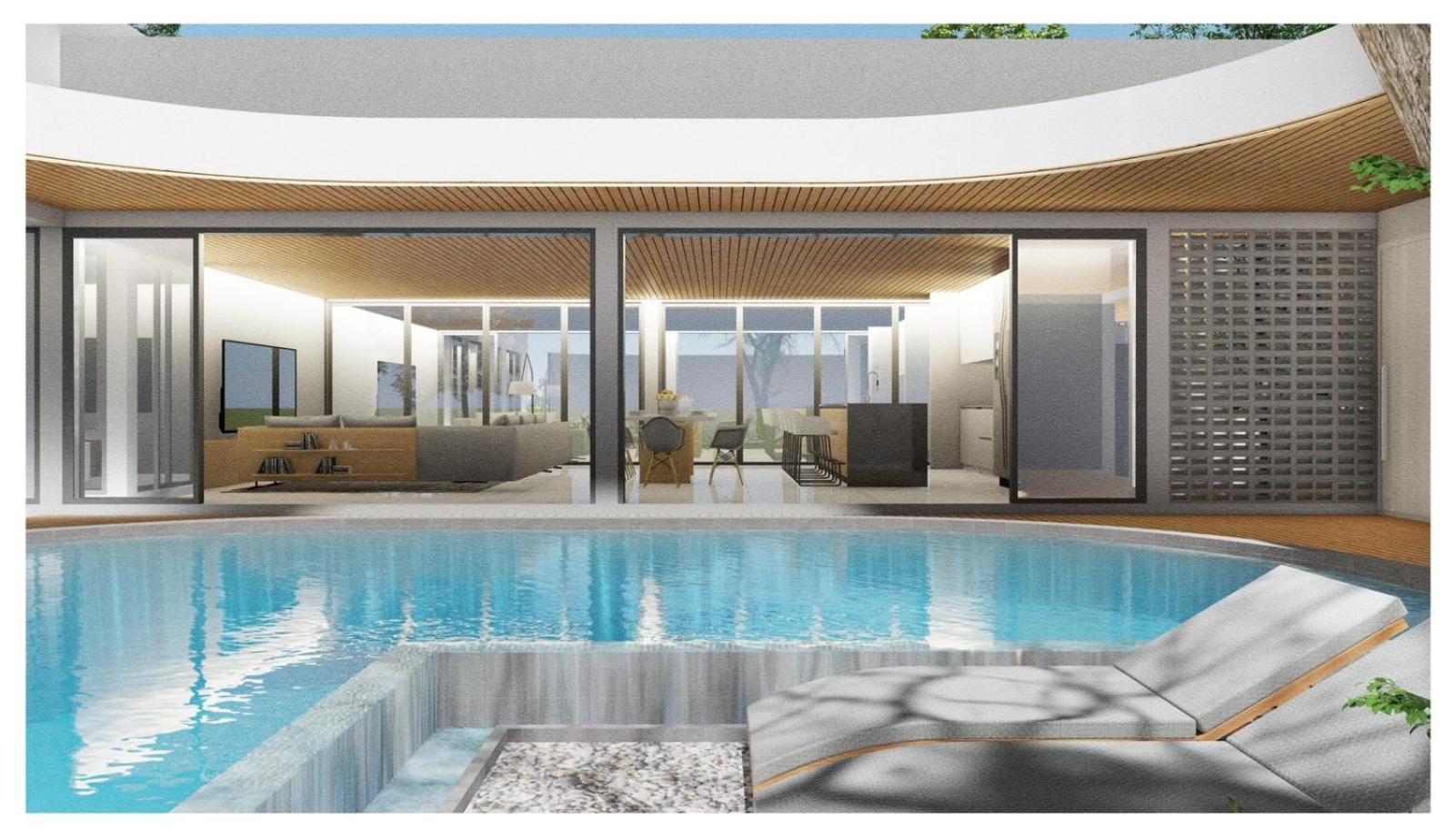 Mandla Villas Collection, White Anda Naiharn Villa Rawai