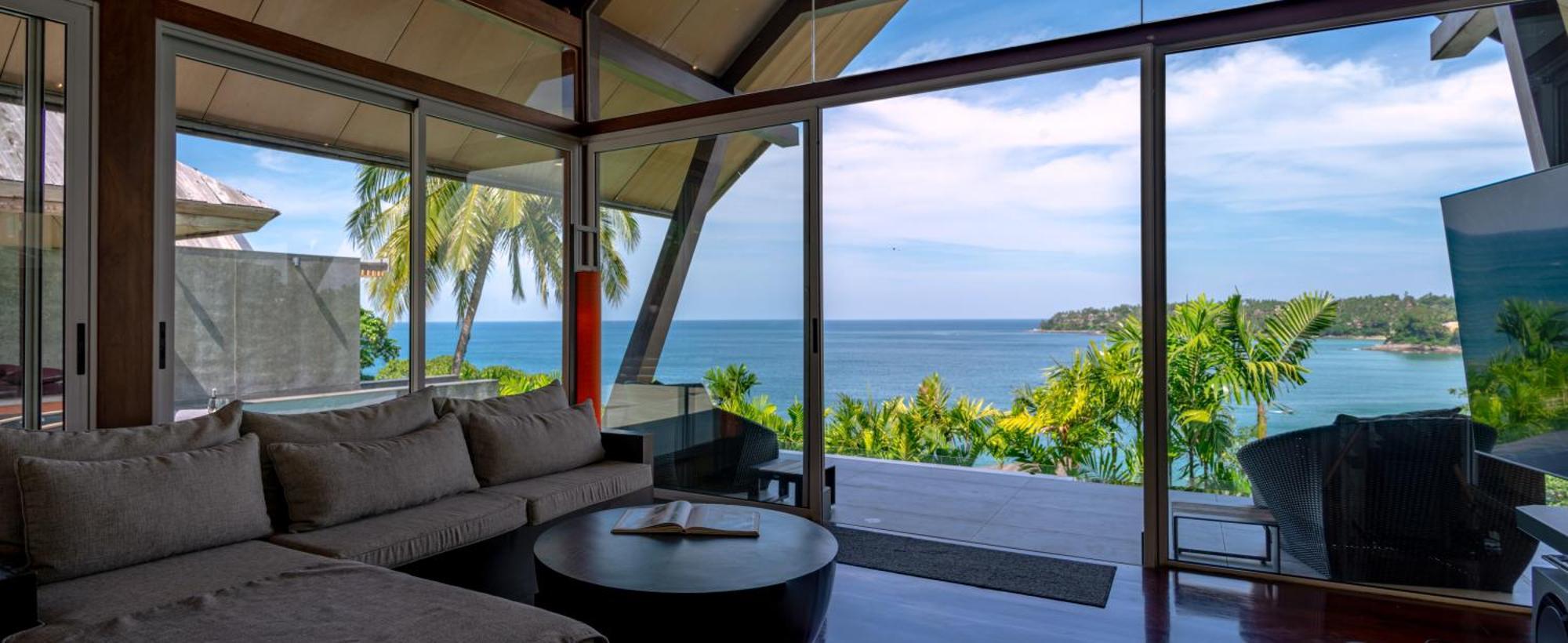 Villa Oceanfront With Ocean And Views Surin Beach (Phuket)