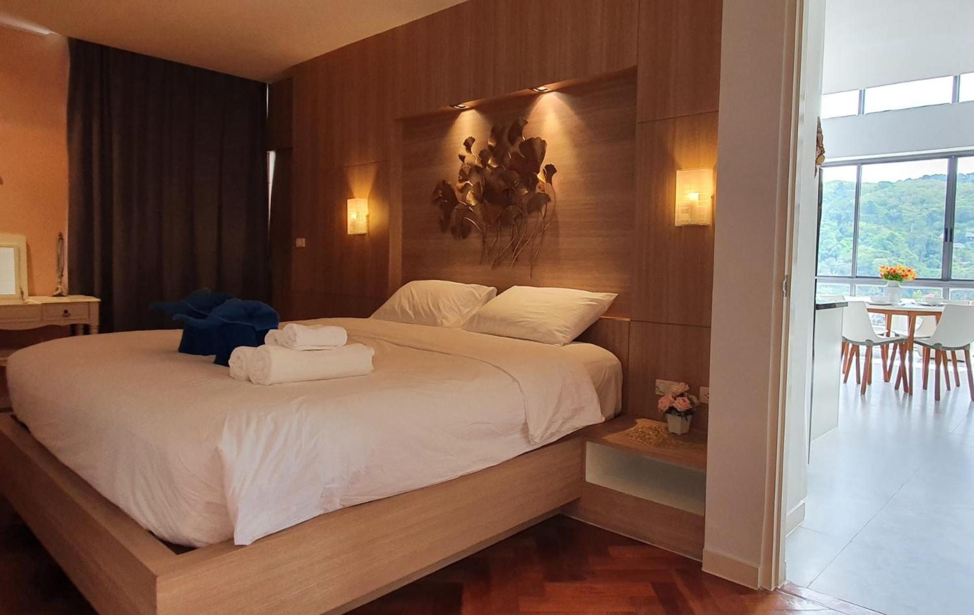 Stylish Penthouse With Panoramic Views At Icon Park Apartment Kamala Beach