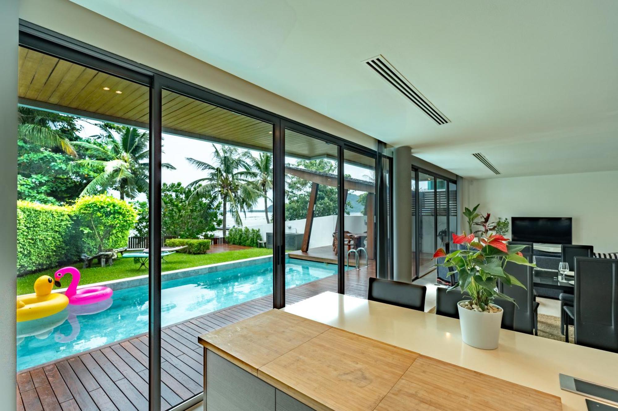 Villa 拉威eva11三卧沙滩别墅 出门就是大海 三个卧室都是海景独卫 Phuket